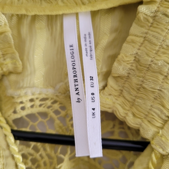 Anthropologie Blouse Size 0 - Picture 3 of 7